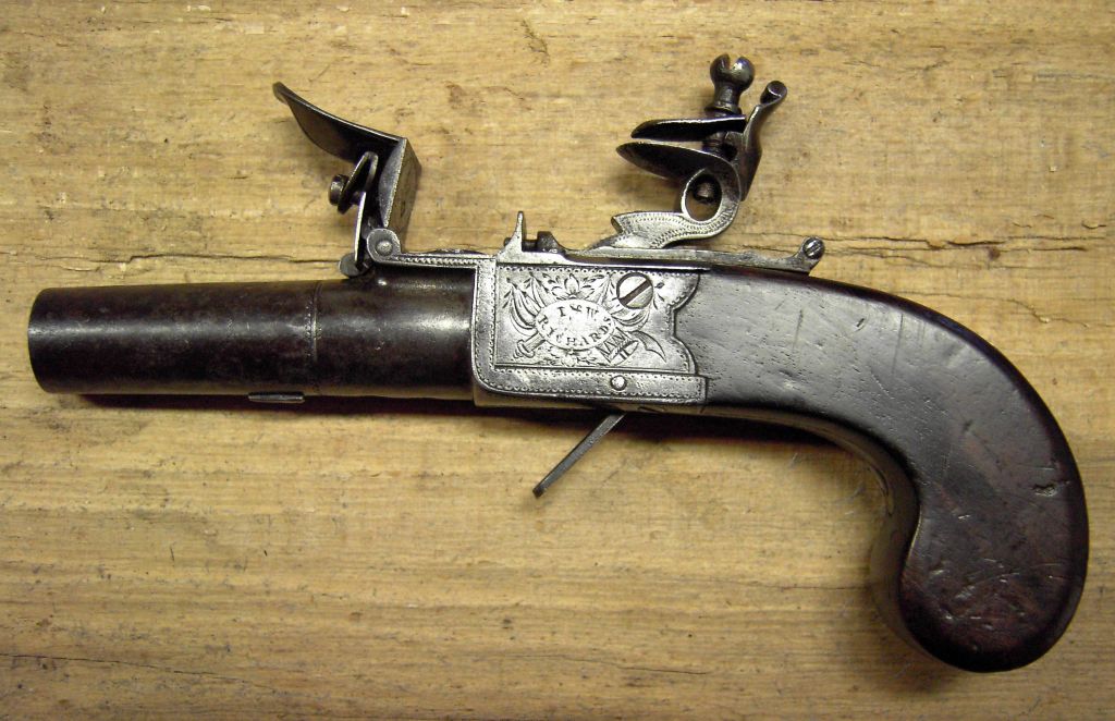 England, Boxlockpistole von I.& W. RICHARDS, London, um 1800
