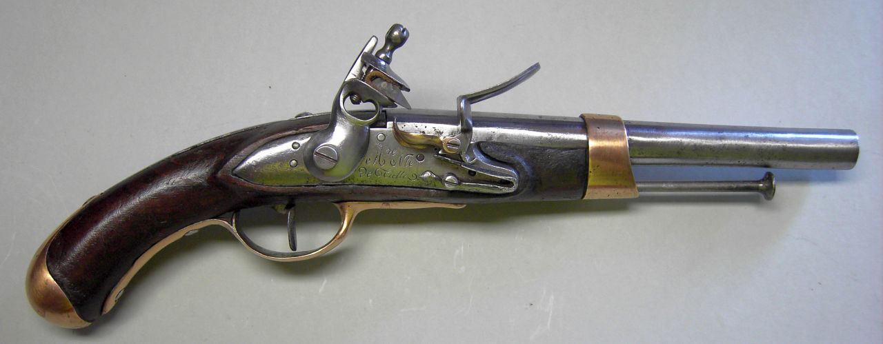 Frankreich, Marinepistole 1786, 2. Modell