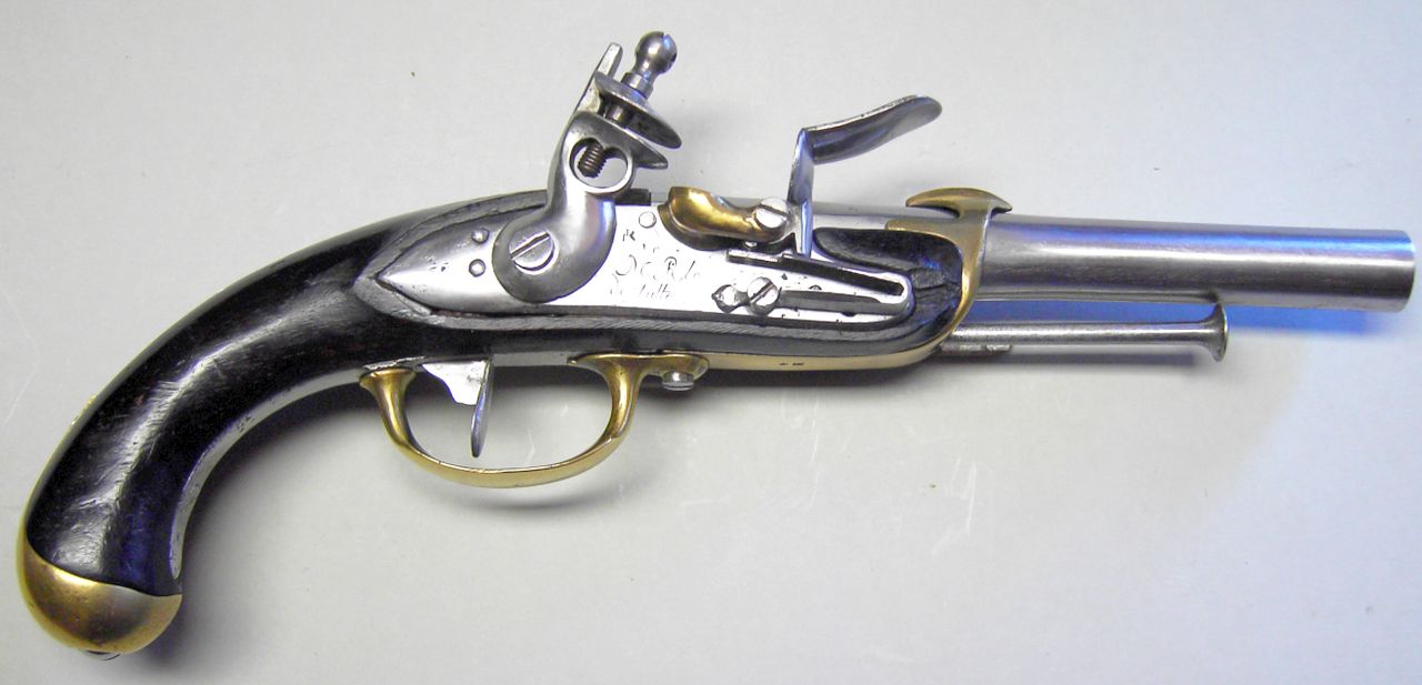 Frankreich, Marinepistole 1779, 2. Modell, Fertigung 1782