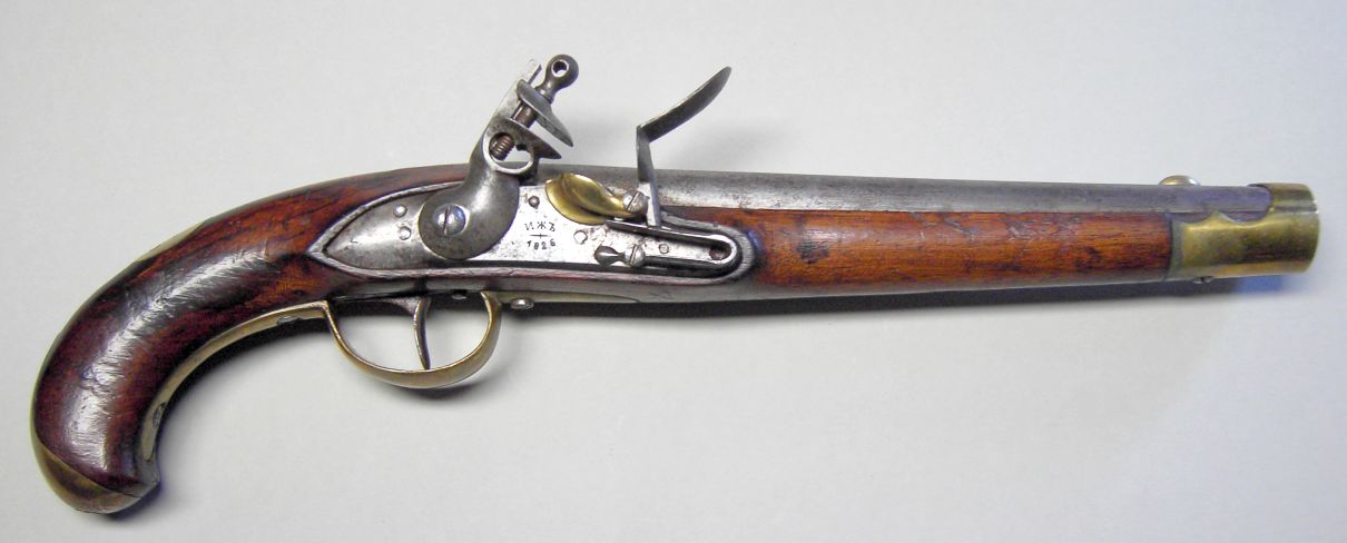 Russland, Kavallerie-Steinschjlosspistole, Versuch, gefertigt in Ishewsk 1826