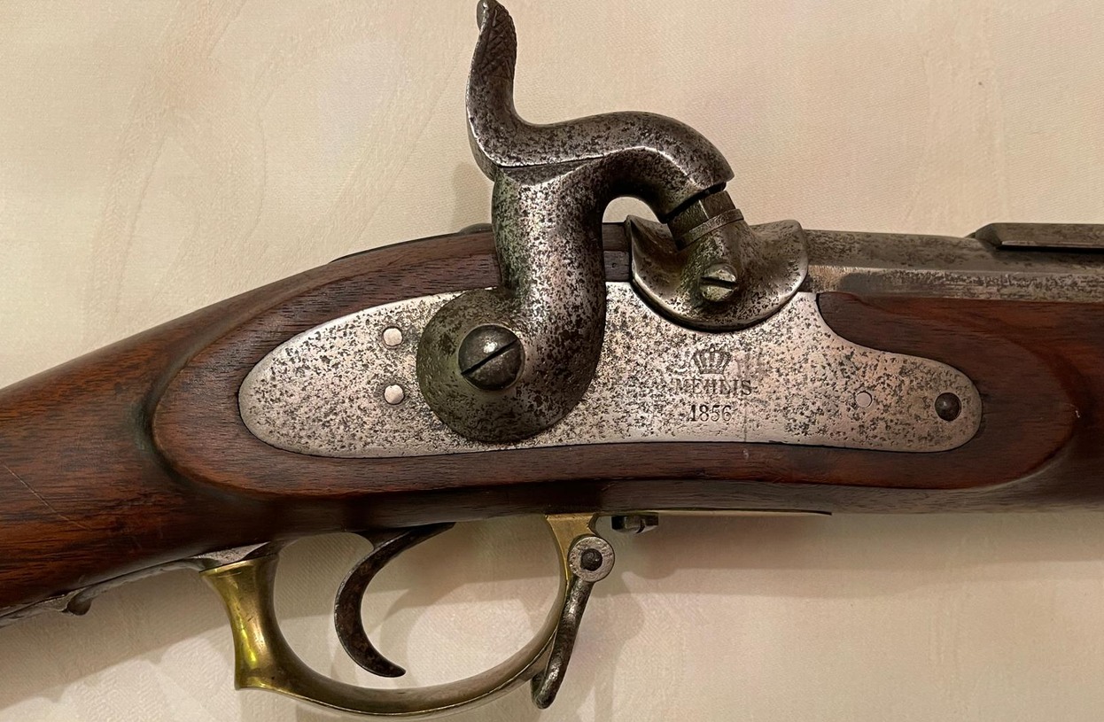 Sachsen-Coburg-Gotha, Infanteriegewehr 1856, Ssytem Minié, Fertigung in Mehlis